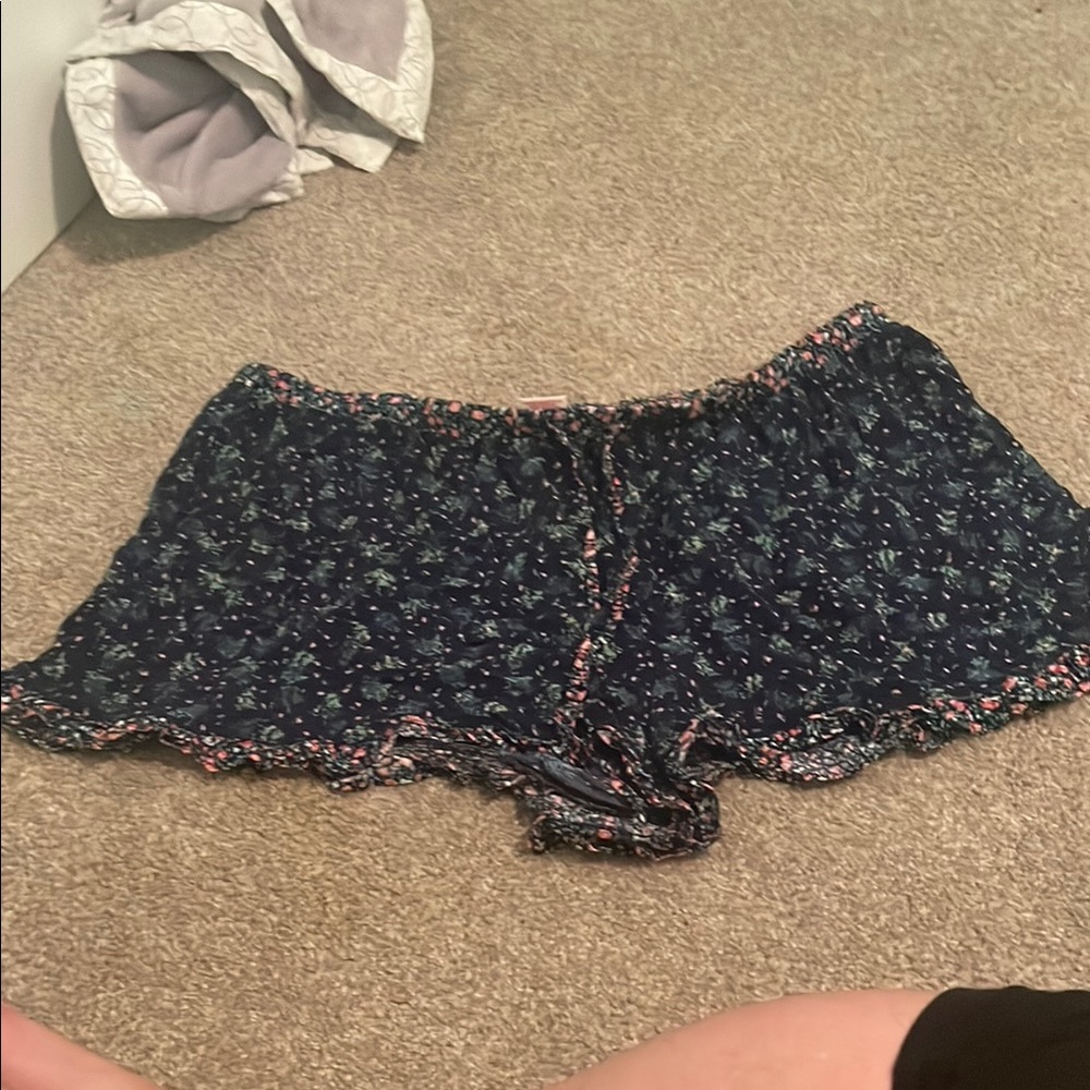 Mossimo Supply Co. Navy Floral Shorts